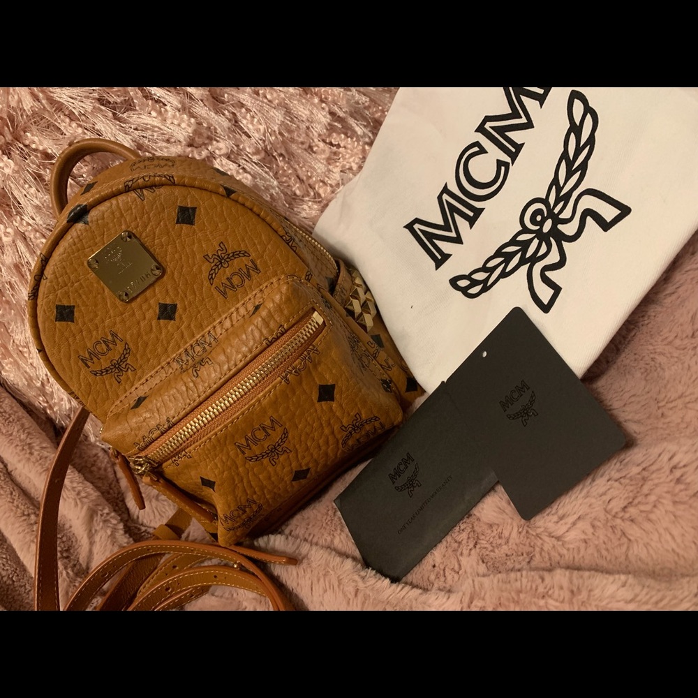 Authentic MCM Mini Bebe boo back pack